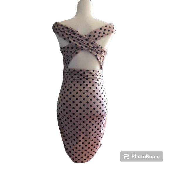 Guess sz M bodycon fitted mini dress EUC - Picture 11 of 11